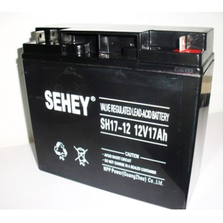 西力蓄电池SH17-12 12V17AH铅酸免维护UPS直流屏EPS电源 应急照明 计算机设备直流屏