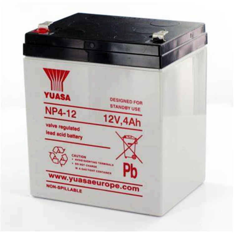 现货YUASA汤浅NP4-12 12V4AH应急电源/UPS/EPS/电梯/监控/门禁/照明用蓄电池