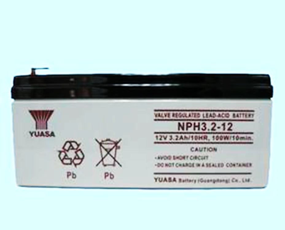 YUASA汤浅蓄电池NP3.2-12 12V3.2AH精密仪器 UPS/EPS 监控设备 照明控制器
