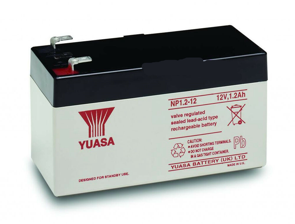 日本GSYUASA汤浅蓄电池NP1.2-12原装进口12V1.2AH电瓶精密仪器 UPS内置 消防用