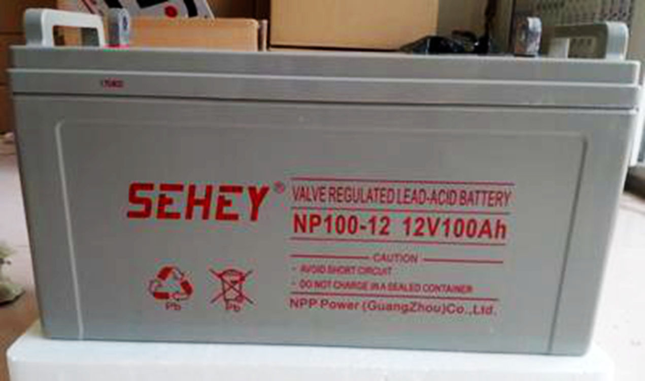 SEHEY西力蓄电池UPS电源12V-100AH NP100-12直流屏太阳能 路灯 电力