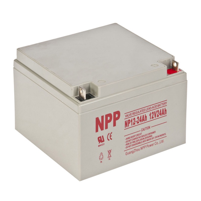 NPP耐普蓄电池12V24AH直流屏NP12-24机房 基站通讯UPSEPS应急电源计算机设备信号塔