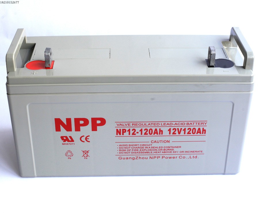 NPP 耐普蓄电池 NP12-120 胶体免维护 12V120AH UPS 直流屏 EPS柜电信设备