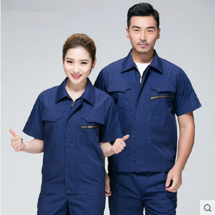 苏州工作服套装 飞旭工作服套装 短袖工作服套装 厂家生产