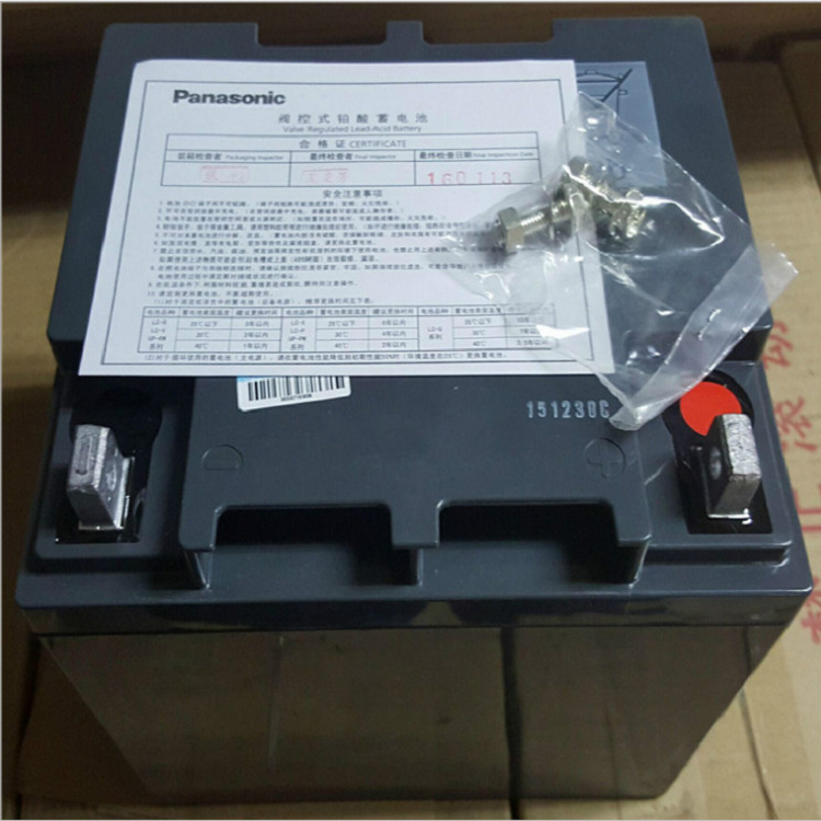 松下蓄电池LC-P1242免维护蓄电池12V42AH稳压20HR后备UPS电源专用医疗设备太阳能机房