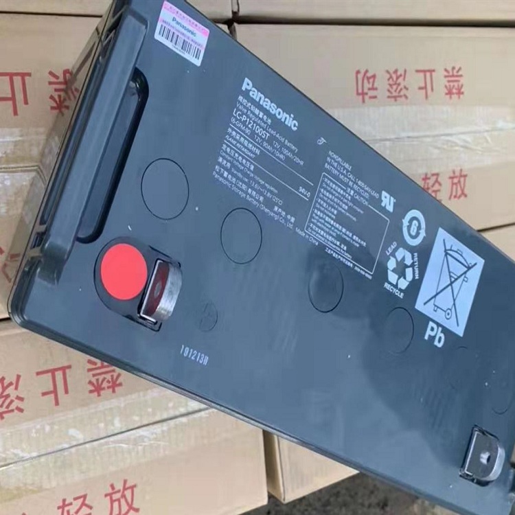 松下蓄电池12V100AH直流屏UPS电源LC-P12100STEPS太阳能铅酸电池核电站逆变器机房