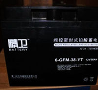 科华精卫蓄电池12V38AH 6-GFM-38-YT监控设备UPS电力设备应急照明 计算机设备直流屏