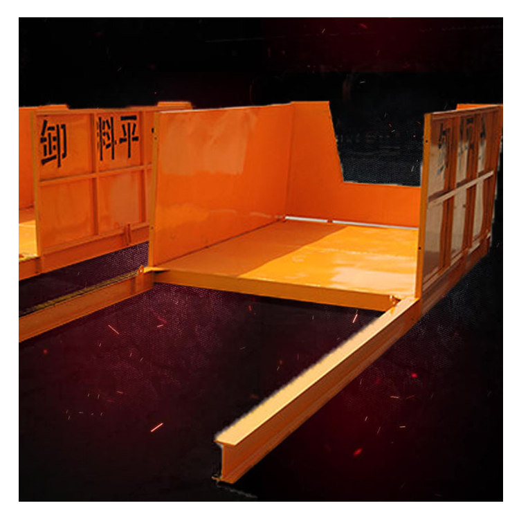 永邦现货销售  广西   施工伸缩抽屉式卸料平台  建筑工地用卸货平台  小型工地卸料平台
