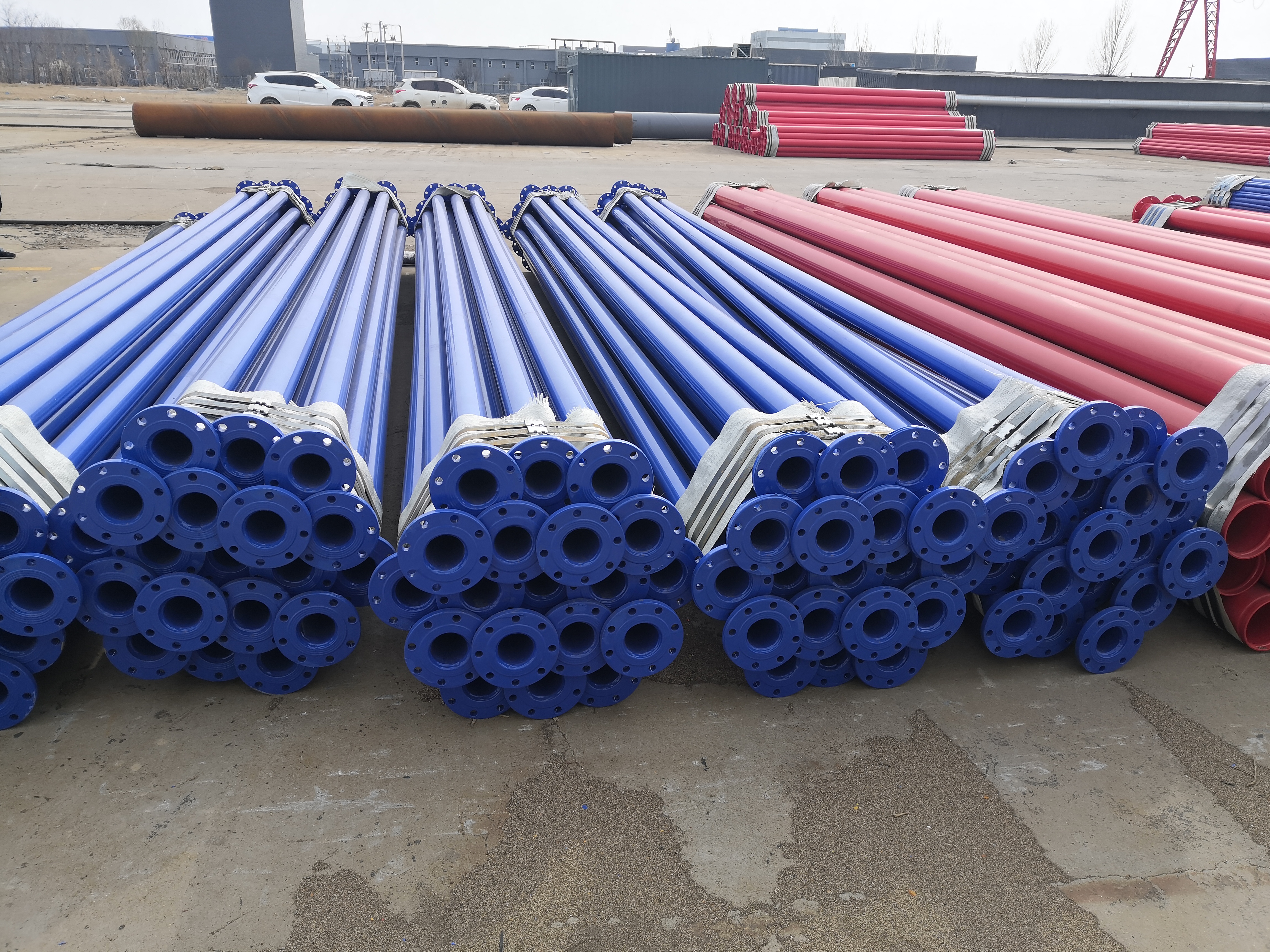 环氧涂塑钢管 矿用涂塑钢管厂家 洋涌管道 诚信合作 快速发货