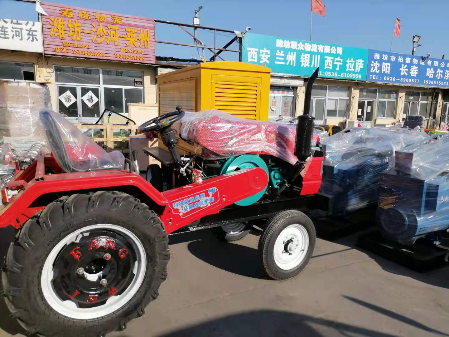 潍坊潍龙泰山-32 35单缸四轮拖拉机 28马力价格  24马力单缸拖拉机宽轮距