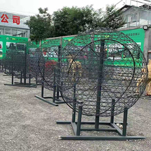 立体花球花柱 造型优美 山东青州花球花柱报价