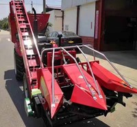 小型农用家用玉米收割机 国匠玉米收割机 新款玉米掰棒子机器