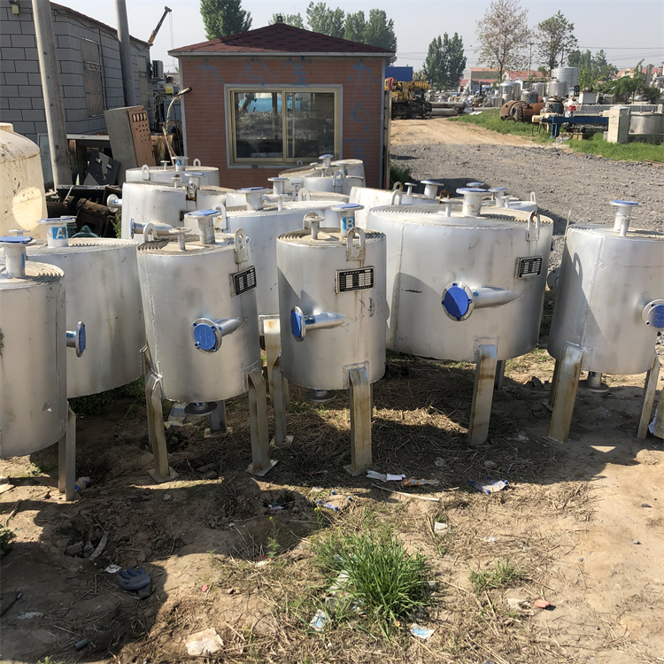 二手不锈钢螺旋板式换热器 碳钢可拆式冷凝器 容积式热交换器
