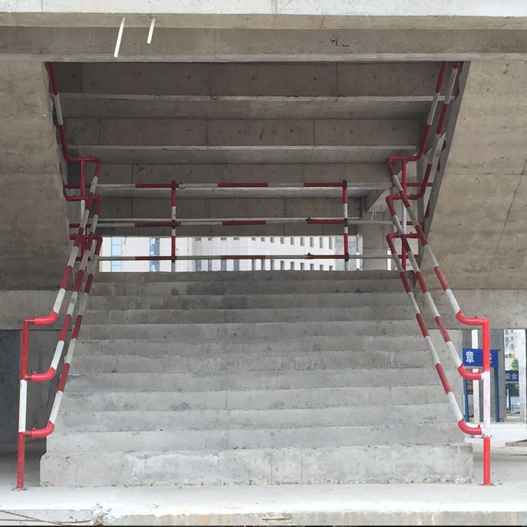 临边防护栏立杆防护栏立柱工具化立杆围栏扶手钢管可定制