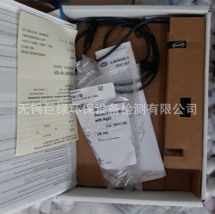 美国HACH哈希pHC30101充液式标准型复合PH电极1米线