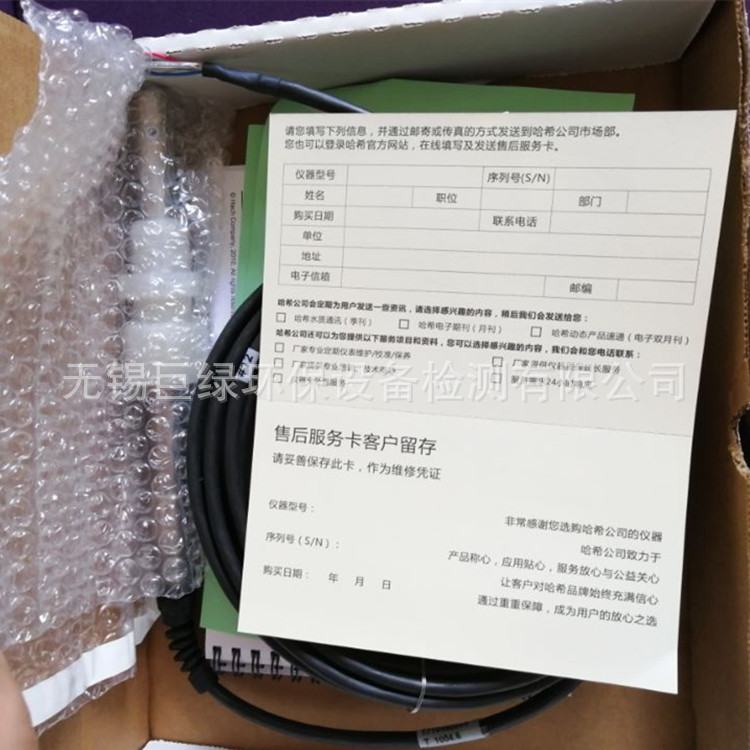 美国HACH哈希 GLI 3400系列接触式电导率传感器3422C3A电导率电极