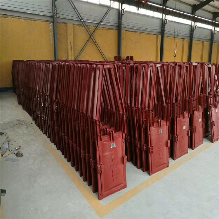 黑龙江拱形铸铁闸门 500双向转动闸门型号齐全