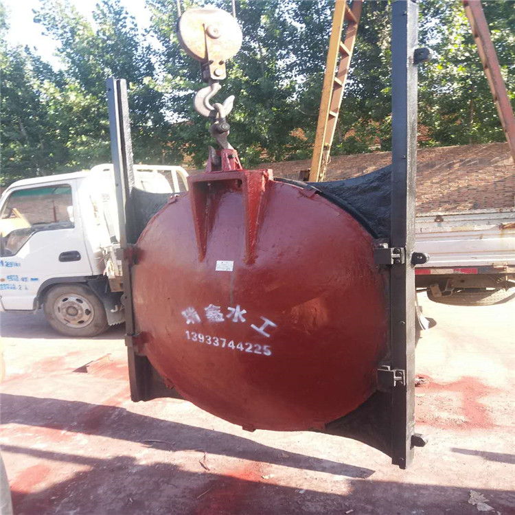 克拉玛依铸铁双向闸门 MXY型明杆式圆闸门厂家直销