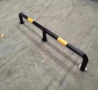 厂家定做钢管定位器 龙门挡车器 M型道路隔离栏 U型防撞护栏现货 