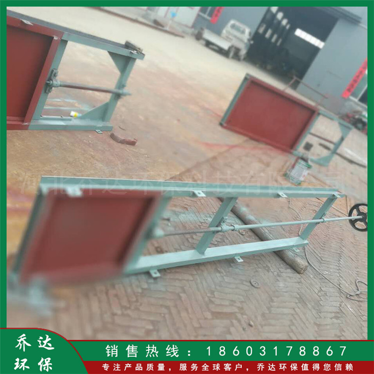 销售 手电一体闸板阀 圆形气动插板阀 方口插板阀