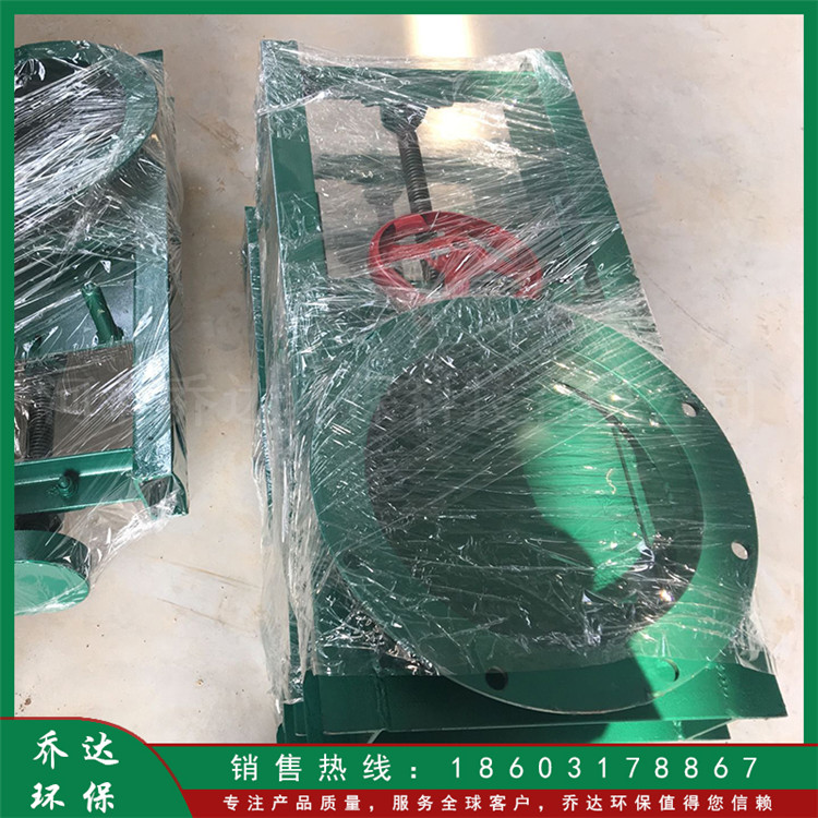 加工定制 手动螺旋闸板阀 单向插板阀 圆形插板阀批发