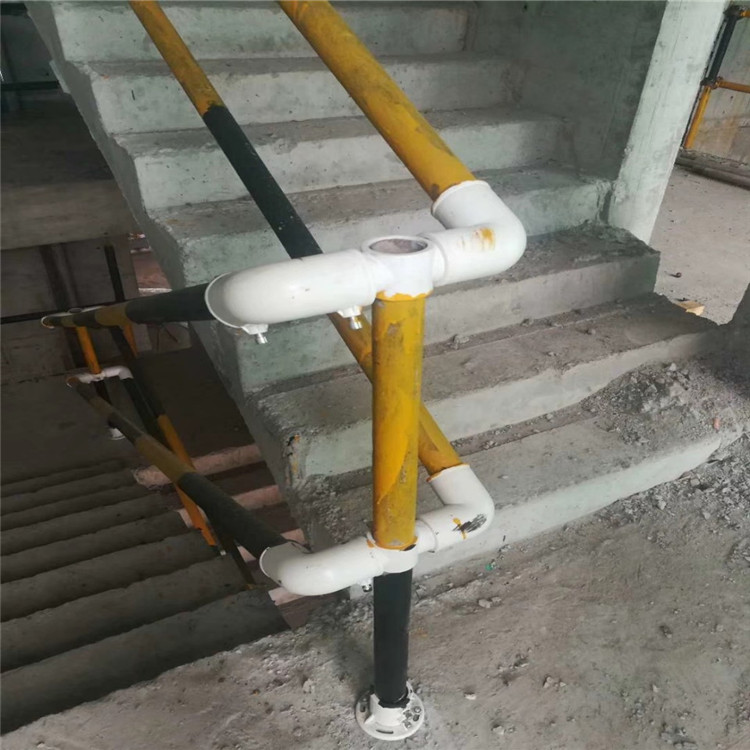 E字杆 建筑防护立杆 安全防护配件立杆 工地楼梯扶手立杆