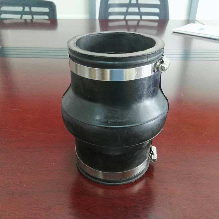  丽源卡箍式橡胶接头 卡箍橡胶软连接厂家 量大从优