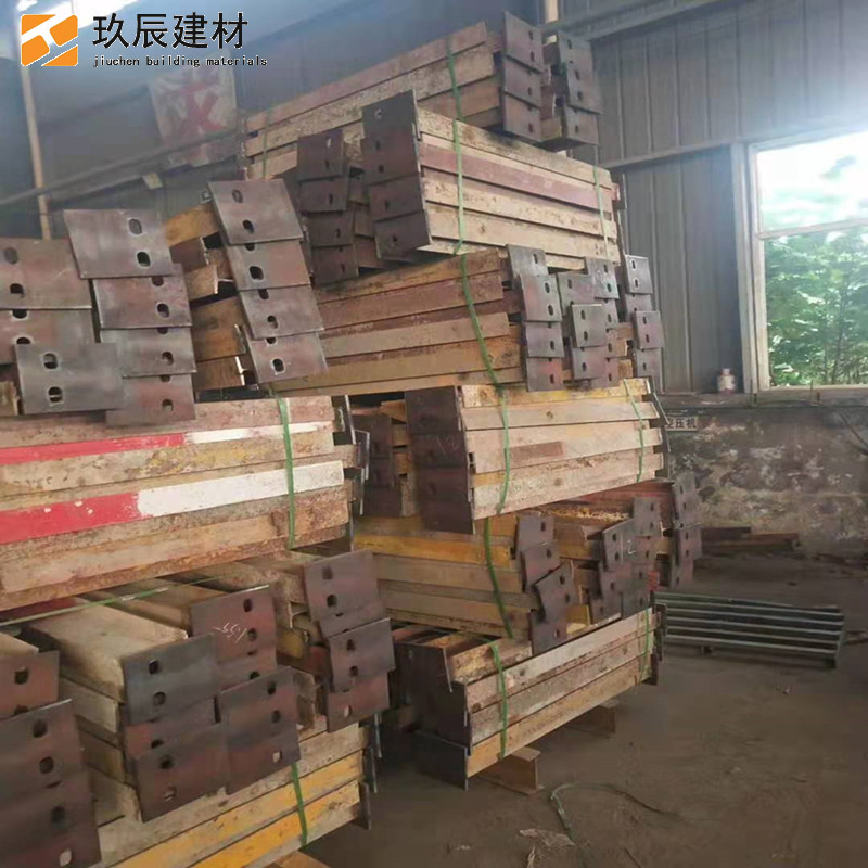 玖辰建材 建筑工地斜拉杆工字钢脚手架 花篮式悬挑脚手架 新型上拉式悬挑工字钢