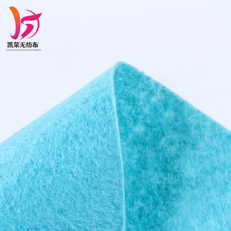 【彩色毛毡布】家纺包装无纺布彩色毛毡布 背胶墙面装饰彩色毛毡布