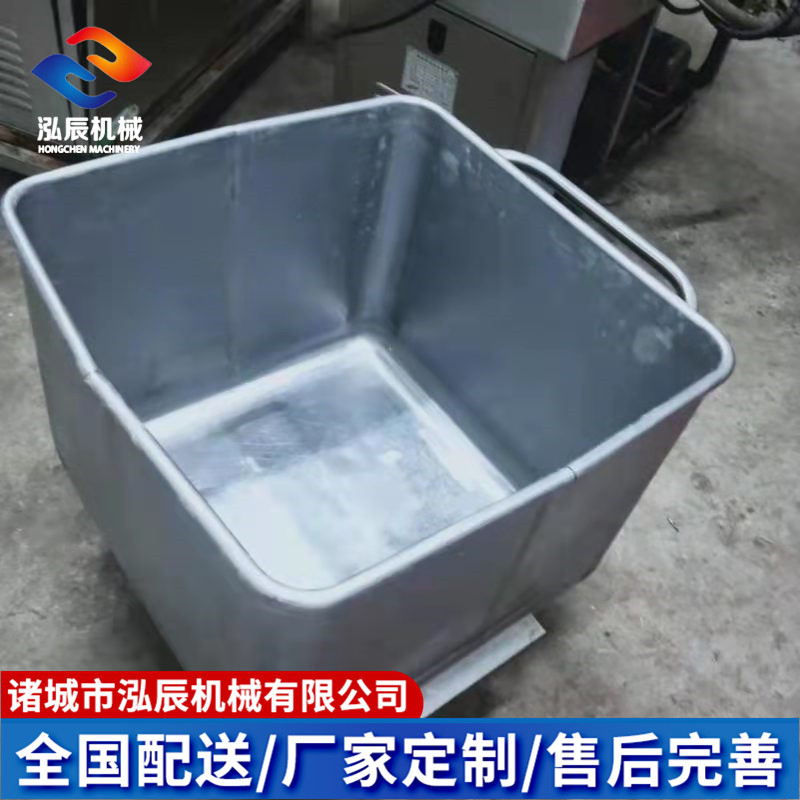 肉制品物料肉馅车 不锈钢加厚小料车 200L标准肉料车 现货包邮