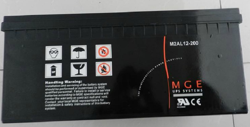 施耐德梅兰日兰蓄电池M2AL12-200 12V200AH机房医疗 阀控式密封电源