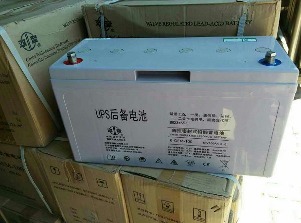 双登蓄电池6-GFM-100 12V100Ah 发电厂 UPS直流屏 铁路 船舶 医疗