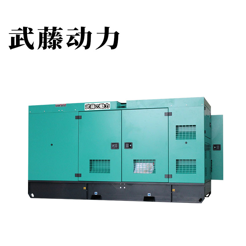 90kw静音型柴油发电机组停电备用