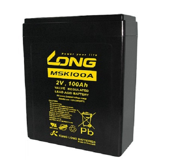 LONG广隆蓄电池MSK100A 2V100Ah直流屏 紧急用电设备 
