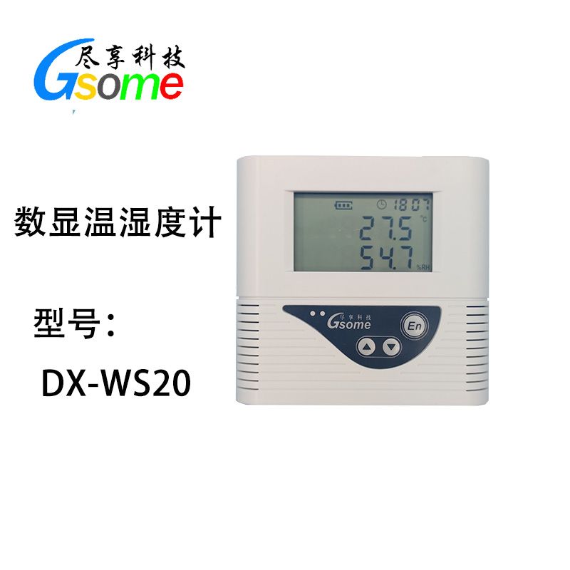 数显温湿度计DX-WS20 尽享科技、GSOME 档案室 实验室仓储