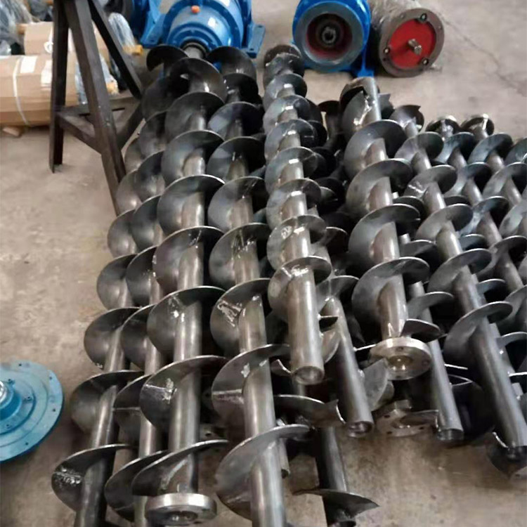 定制 螺旋蛟龙叶片 双螺旋输送机叶片 不锈钢搅龙叶片 可定制