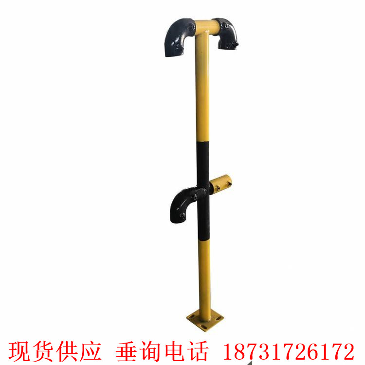  建筑工地楼梯扶手防护件 基坑喷涂类防护连接件 立杆扶手生产厂家 