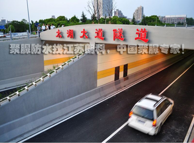 江苏朗科厂家承接市政太湖隧道防水工程聚脲防腐耐磨涂料施工