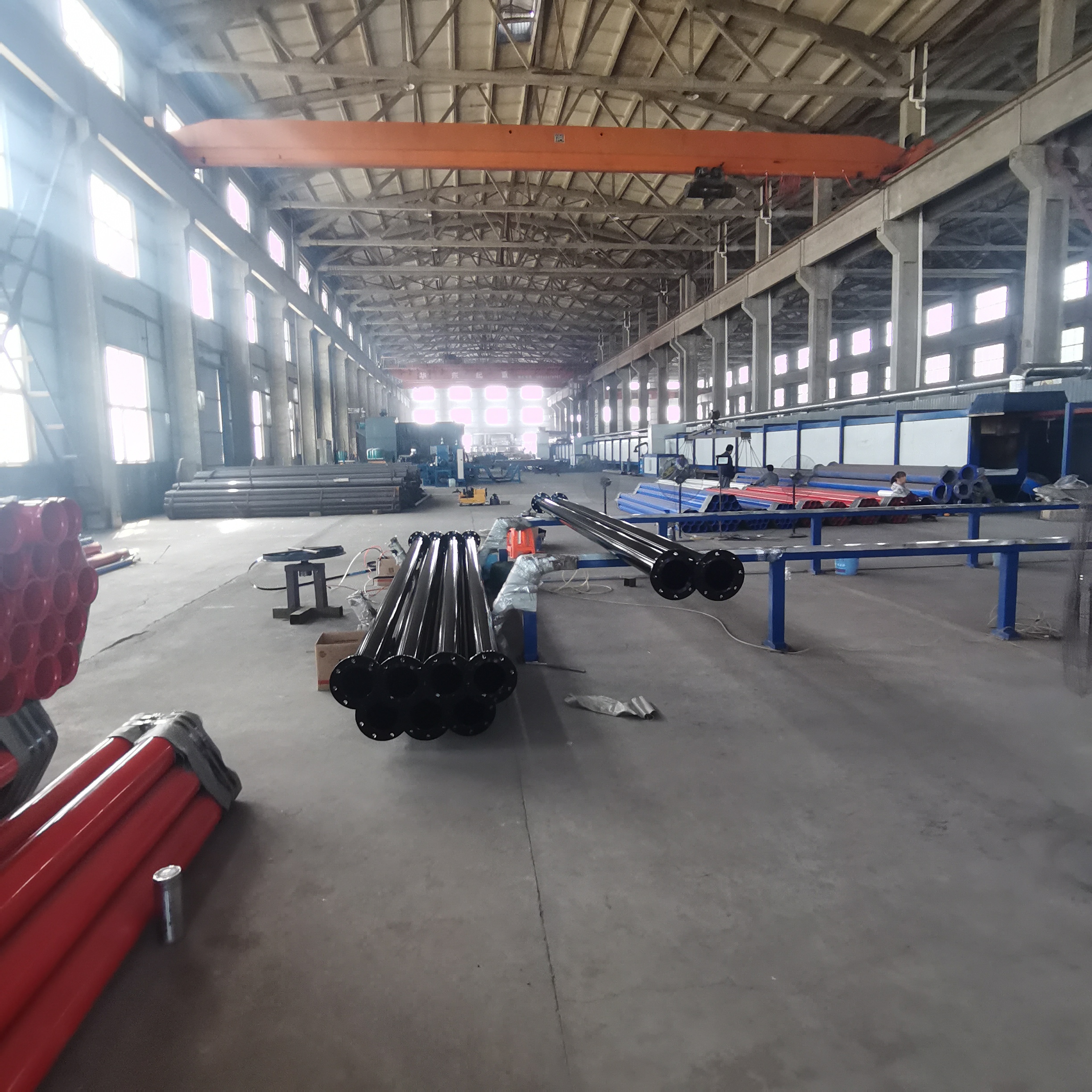 DN200给排水钢管 内外涂塑钢管 消防涂塑钢管 环氧树脂涂塑厂家 实体厂家 价格实惠