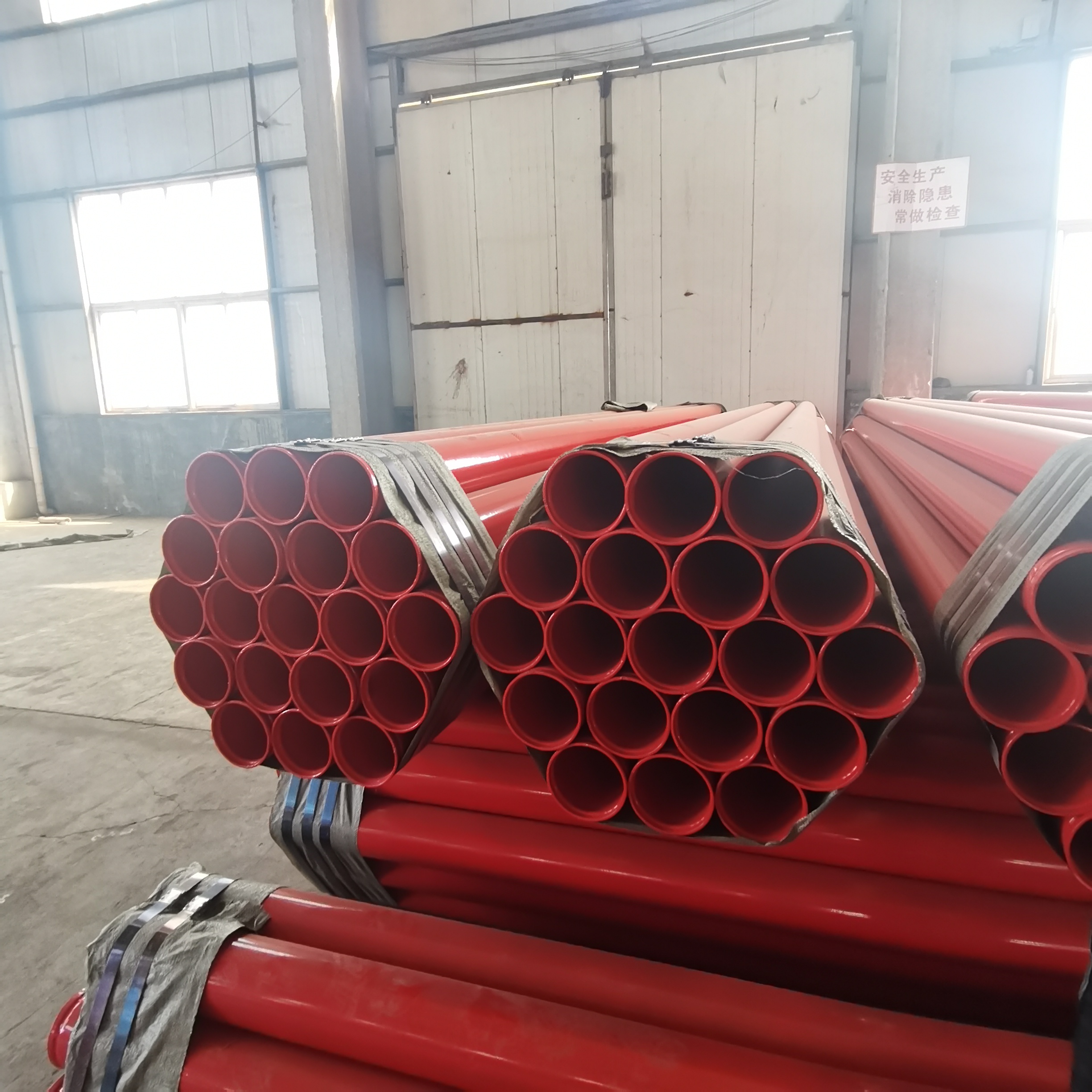 现货供应涂塑管 涂塑复合沟槽法兰 涂塑钢管 支持来图定制 稳定货源 多年经年