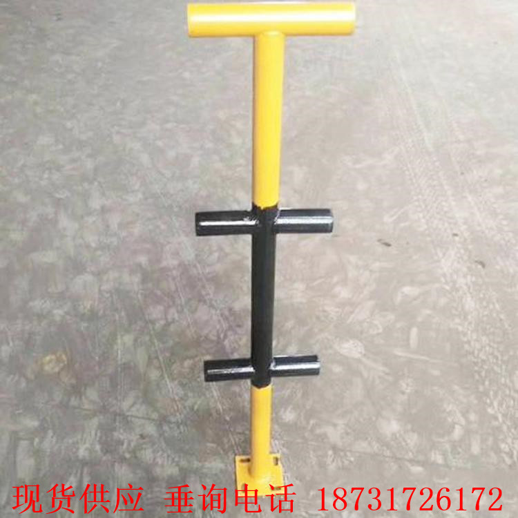 建筑施工楼梯防护栏立杆 临边安全防护栏立杆 建筑楼梯扶手  现货供应