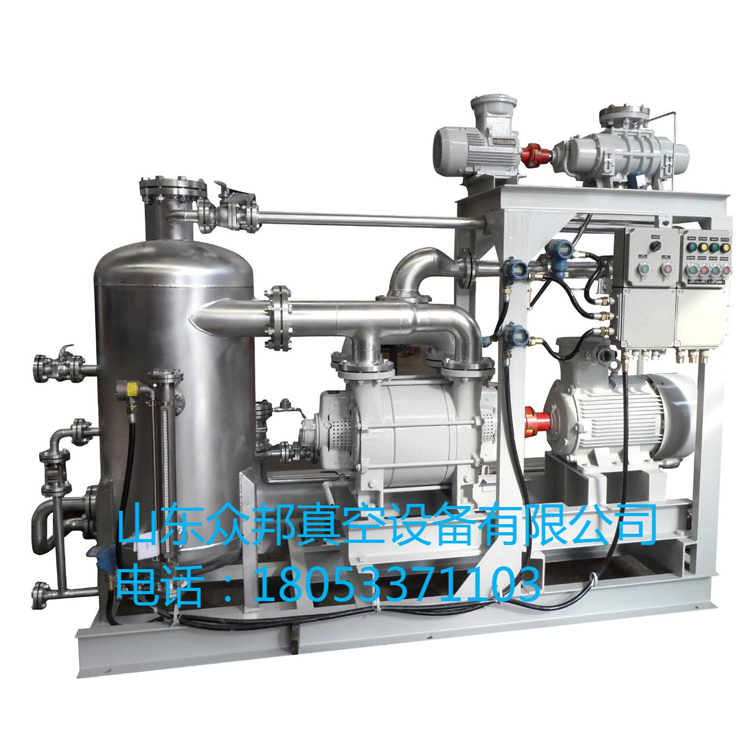 JZJ2B罗茨水环真空机组 真空泵机组 山东众邦真空设备 生产企业