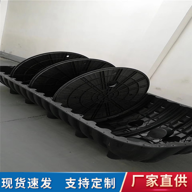 宝鸡pe塑料化粪池厂家 聚乙烯三格一体式化粪池成品 1.0立方厂家直销