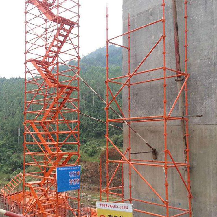  墩柱施工爬梯 利科建筑销售 组合式安全爬梯 建筑安全爬梯