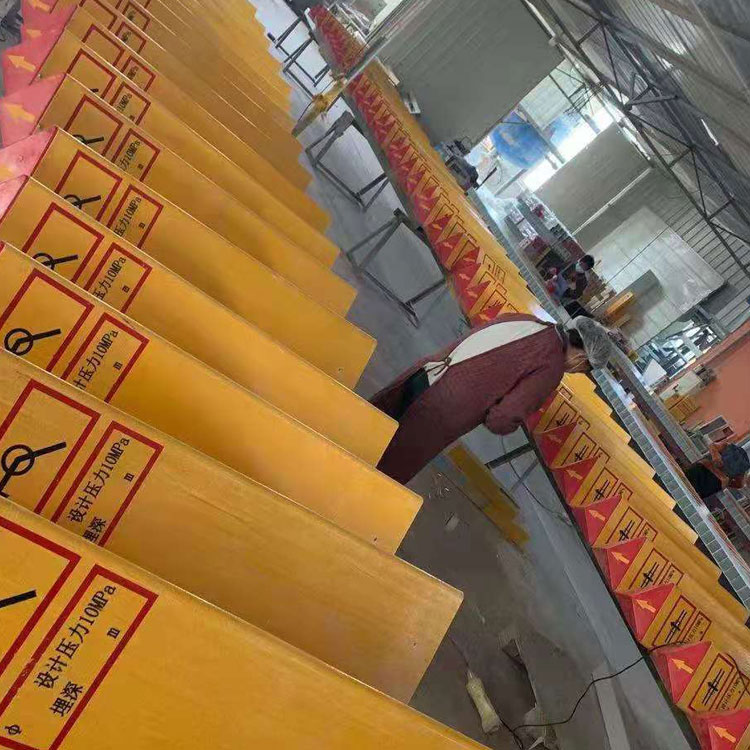 玻璃钢标志桩 玻璃钢燃气标志桩 标志桩加工