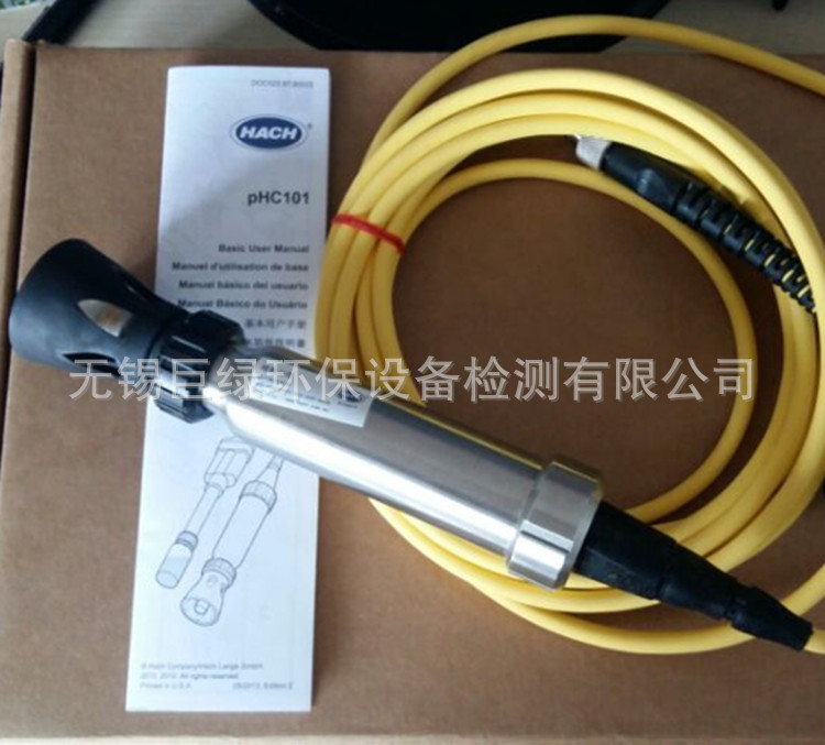 美国HACH哈希pH凝胶电极5米线PHC10105,坚固型PH电极，5米线