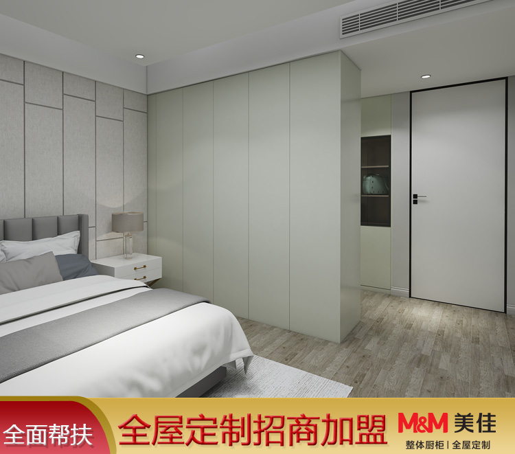 简约现代板式 衣柜定制 整体衣帽间 全屋定制