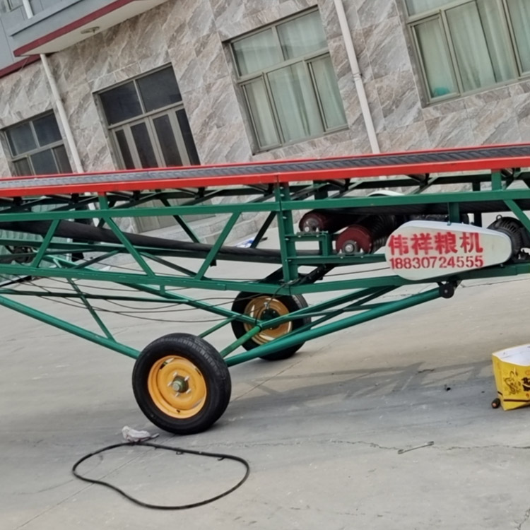 大量批发 皮带输送机 粮食输送机 平式输送机 履带输送 支持定制