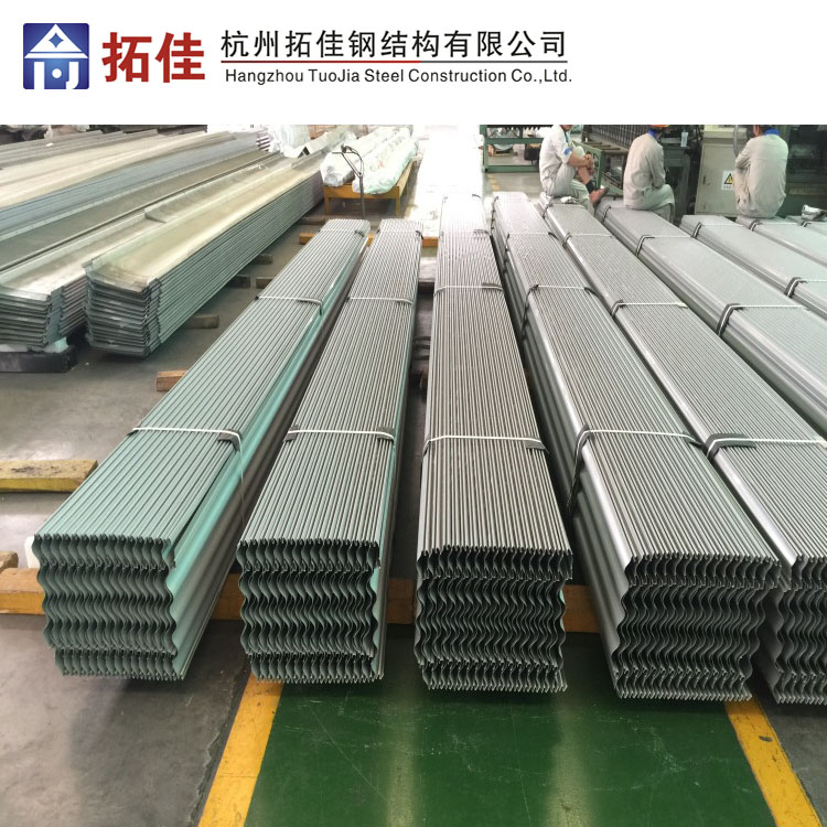 长期供应 YX38-77.5-310喷漆隔热夹心彩钢瓦压型楼钢板