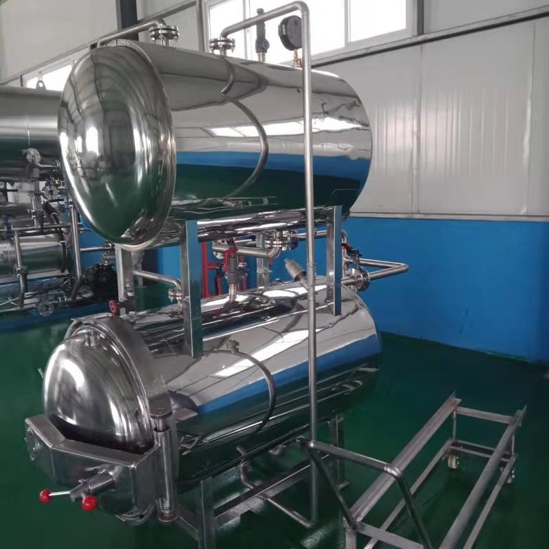 粽子双层杀菌锅  食品高温高压喷淋式杀菌锅  澳星支持加工定制